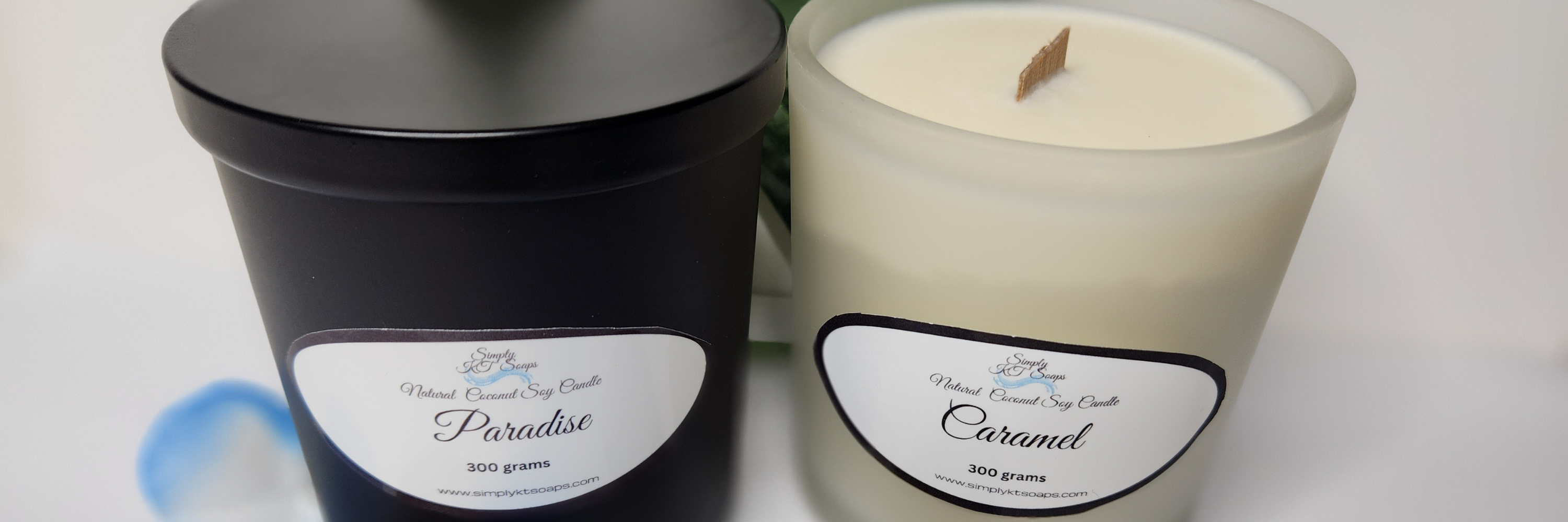 Coconut soy candle